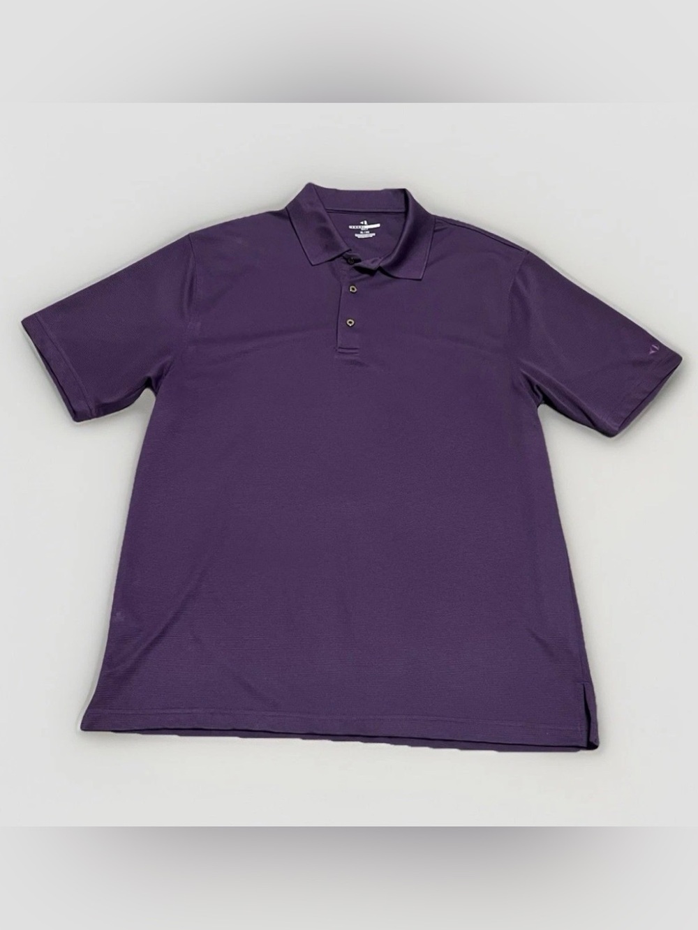 Grand Slam Golf Men's Purple Polo Shirt Size XL Short Sleeve Textured